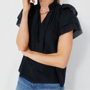 Black hunter bell Millie top